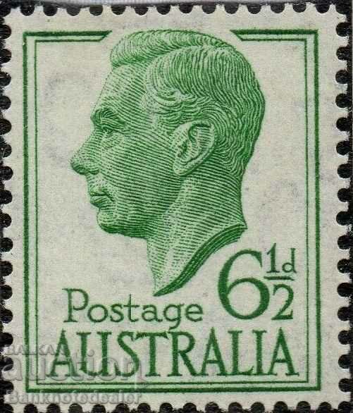 Australia 1950-52 Early Issue Fine Mint Hinged 6.5d