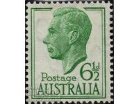 Australia 1950-52 Early Issue Fine Mint Hinged 6.5d