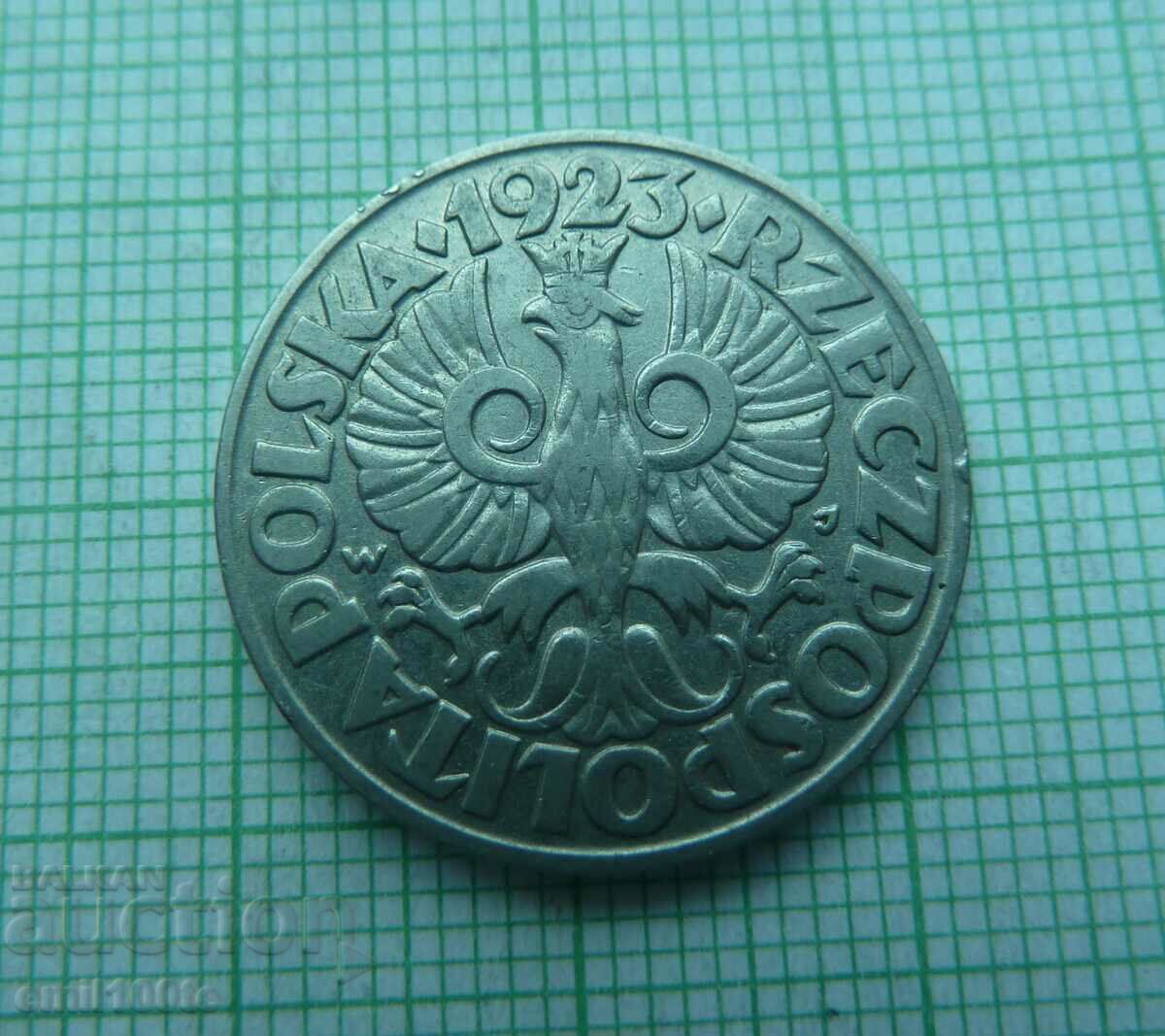 Delivery of 50 pennies 1923 Poland Delivery of 50 pennies 1923 Poland