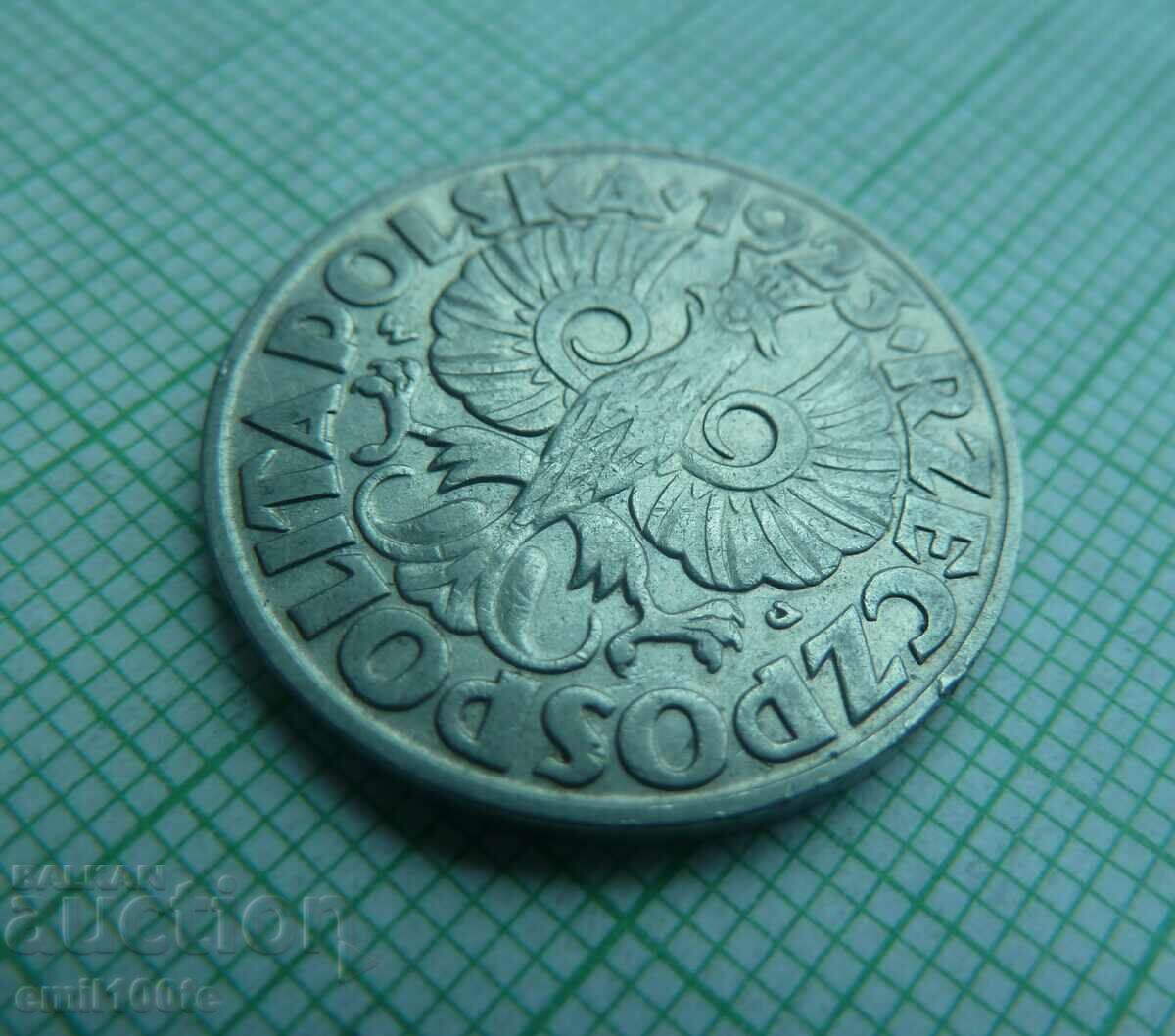 50 pennies 1923 Poland - 6 50 pennies 1923 Poland - 6