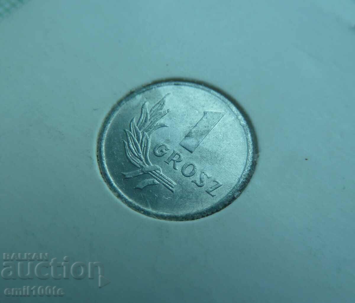 Delivery of 1 penny 1949 Poland