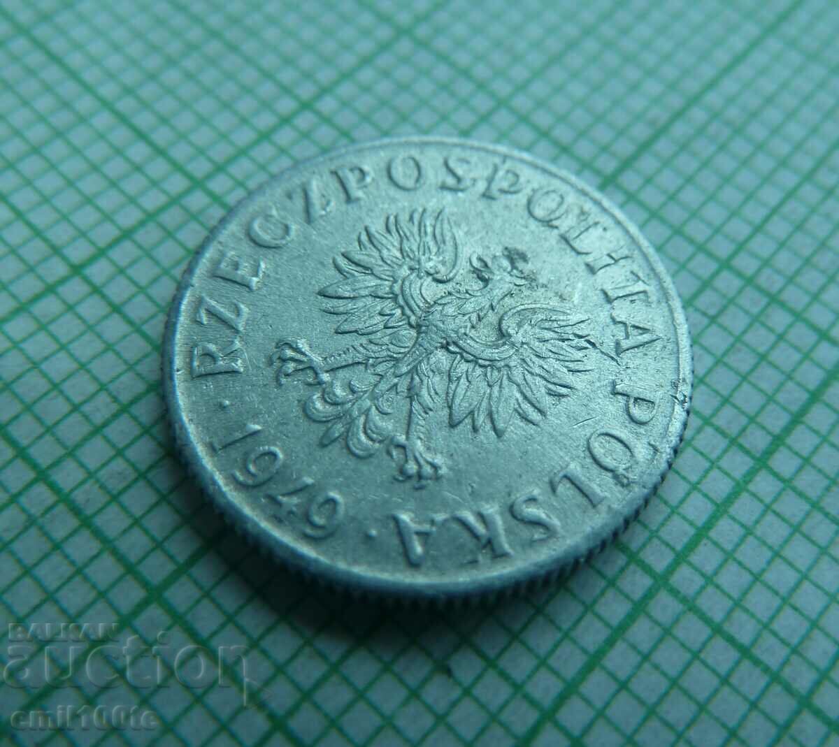 2 pennies 1949 Poland - 6