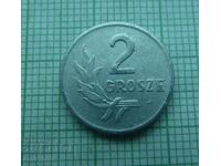 2 pennies 1949 Poland
