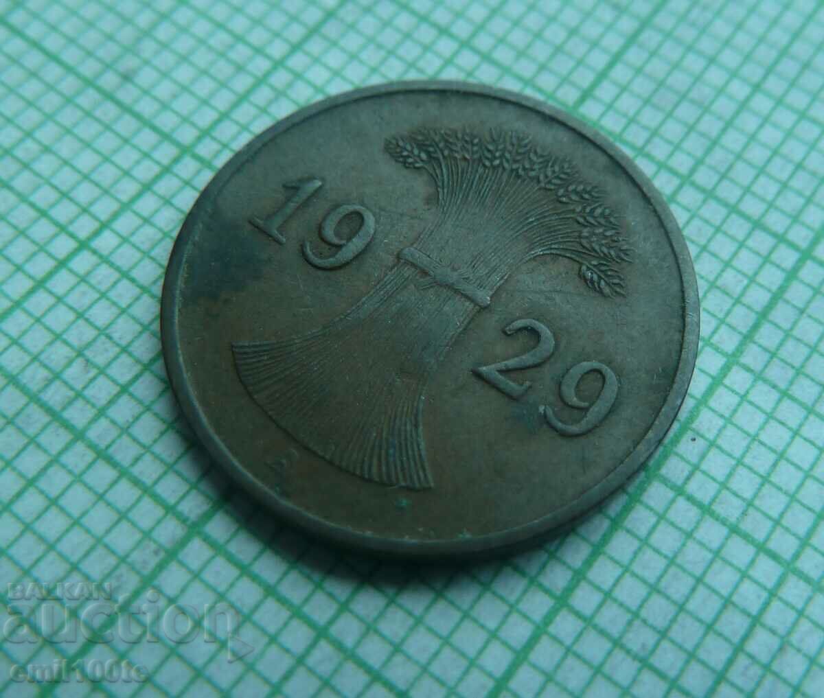 1 pfennig 1929 Germany - 6 1 pfennig 1929 Germany - 6