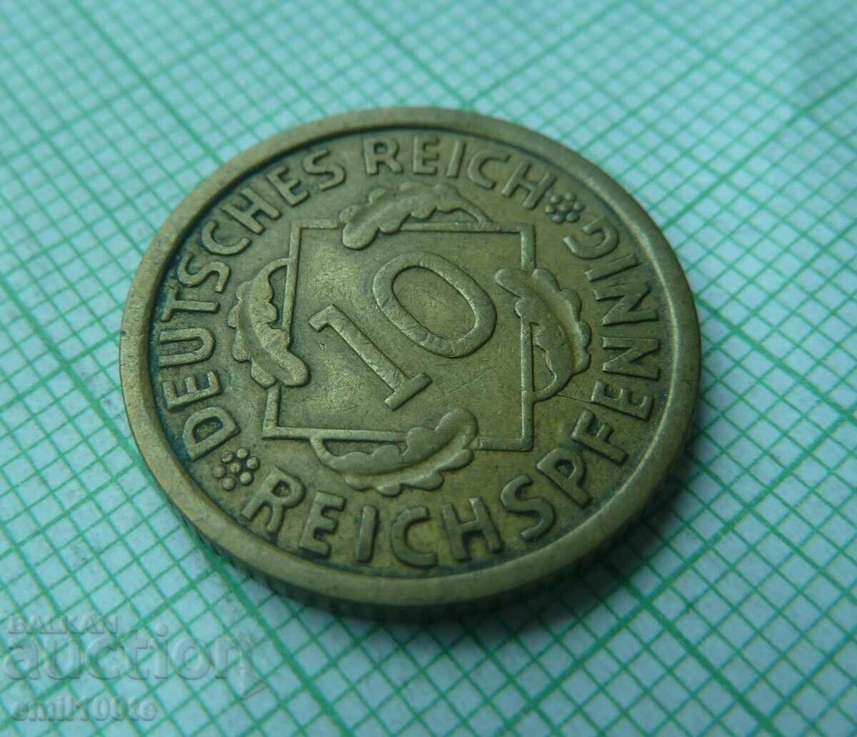 10 pfennig 1929 Germany with price 2.00 BGN | € 1.02 10 pfennig 1929 Germany with price 2.00 BGN | € 1.02