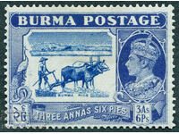 BURMA 3a6p 1938-40 SG27 Burma Rice LMM