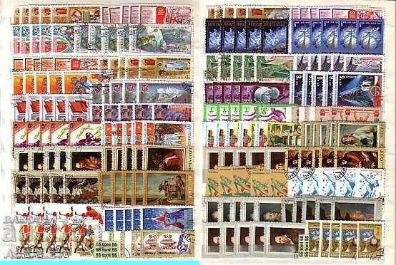 Παρτίδα 200 με εκτύπωση 40 τύπους x 5 ΕΣΣΔ-Ρωσία