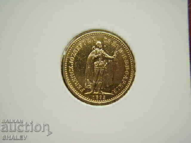 10 Korona 1893 Hungary - AU (Gold) - 7 10 Korona 1893 Hungary - AU (Gold) - 7