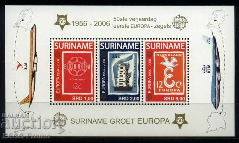 Clean Bloc 50 Years Europe SEPT from Suriname