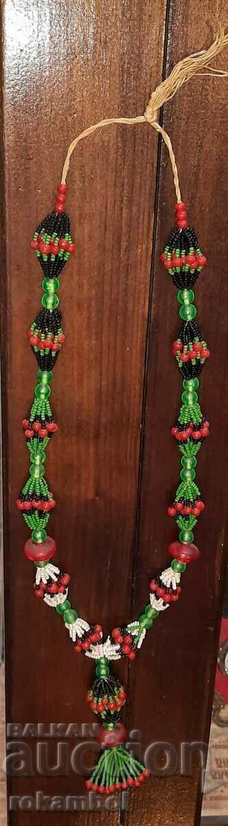 Old ethnographic bead necklace with price 120.00 BGN | € 61.36 Old ethnographic bead necklace with price 120.00 BGN | € 61.36