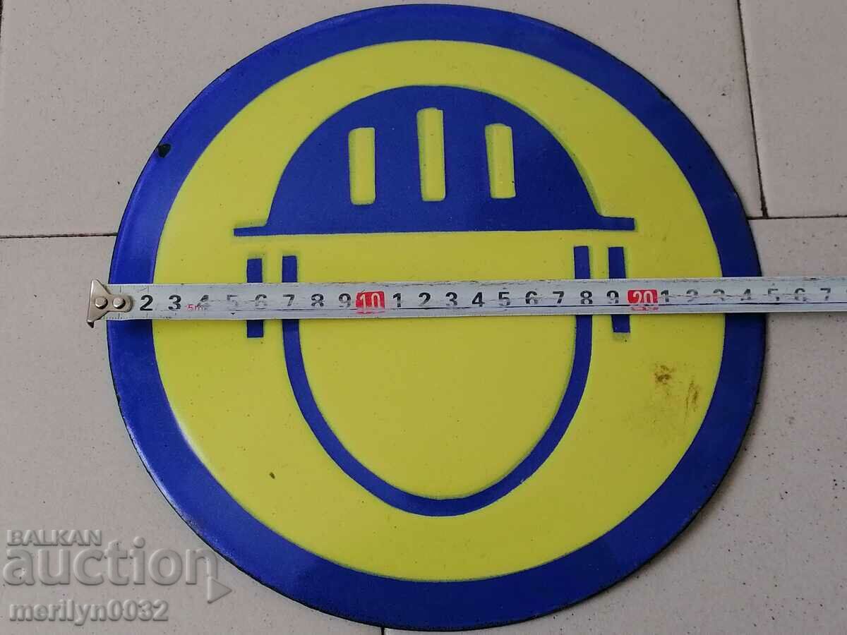 Licitație Placa sociala emailata, placa NRB Licitație Placa sociala emailata, placa NRB