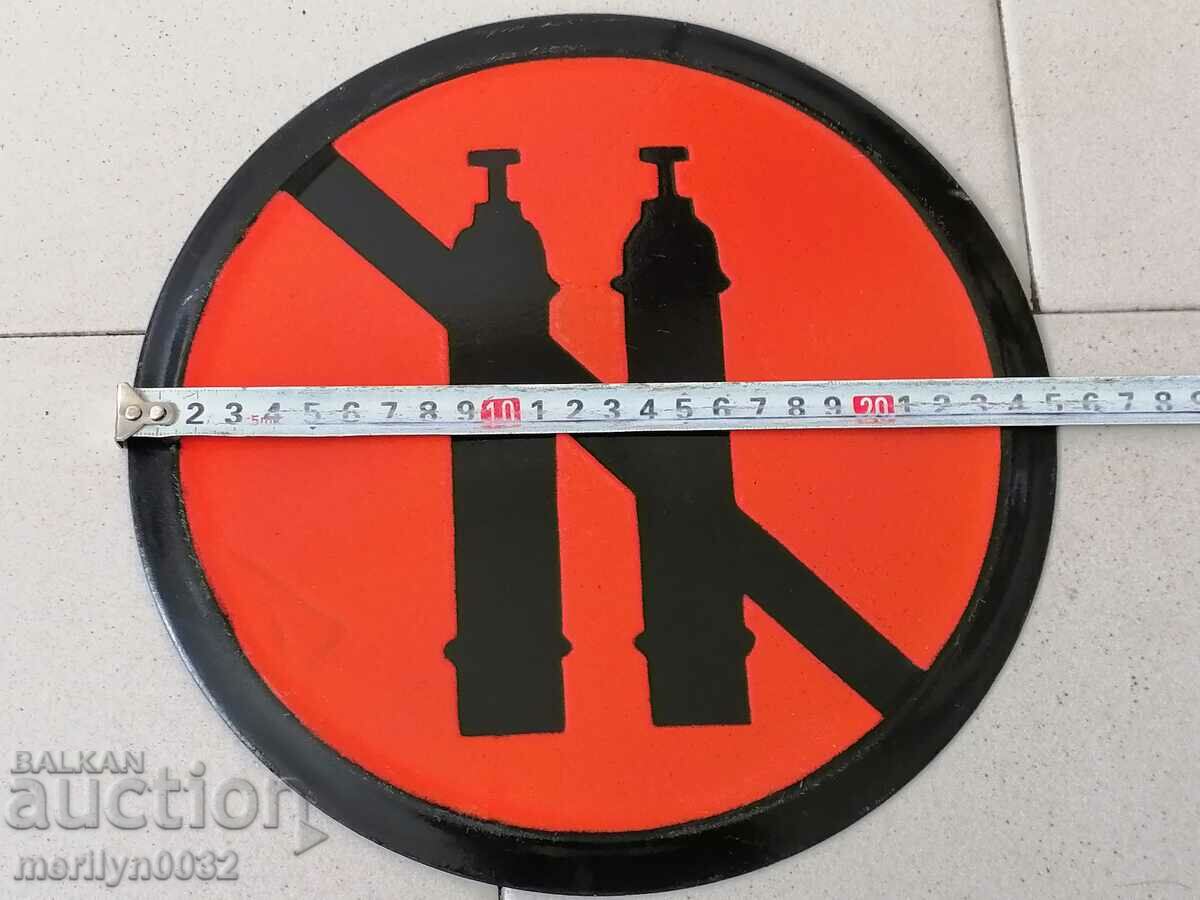 Auction Enamelled social plate, NRB plate Auction Enamelled social plate, NRB plate