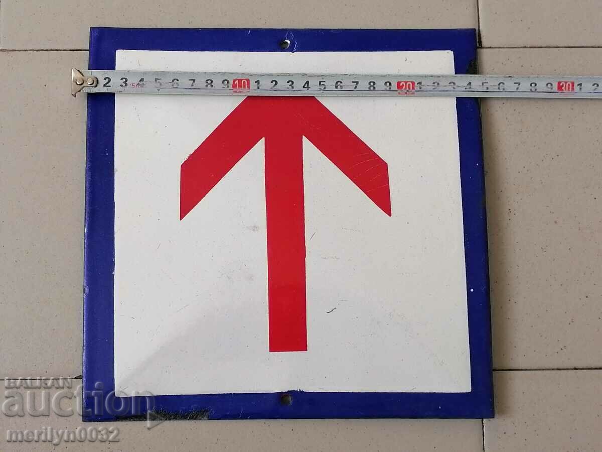 Auction Enamel social plate, NRB plate Auction Enamel social plate, NRB plate