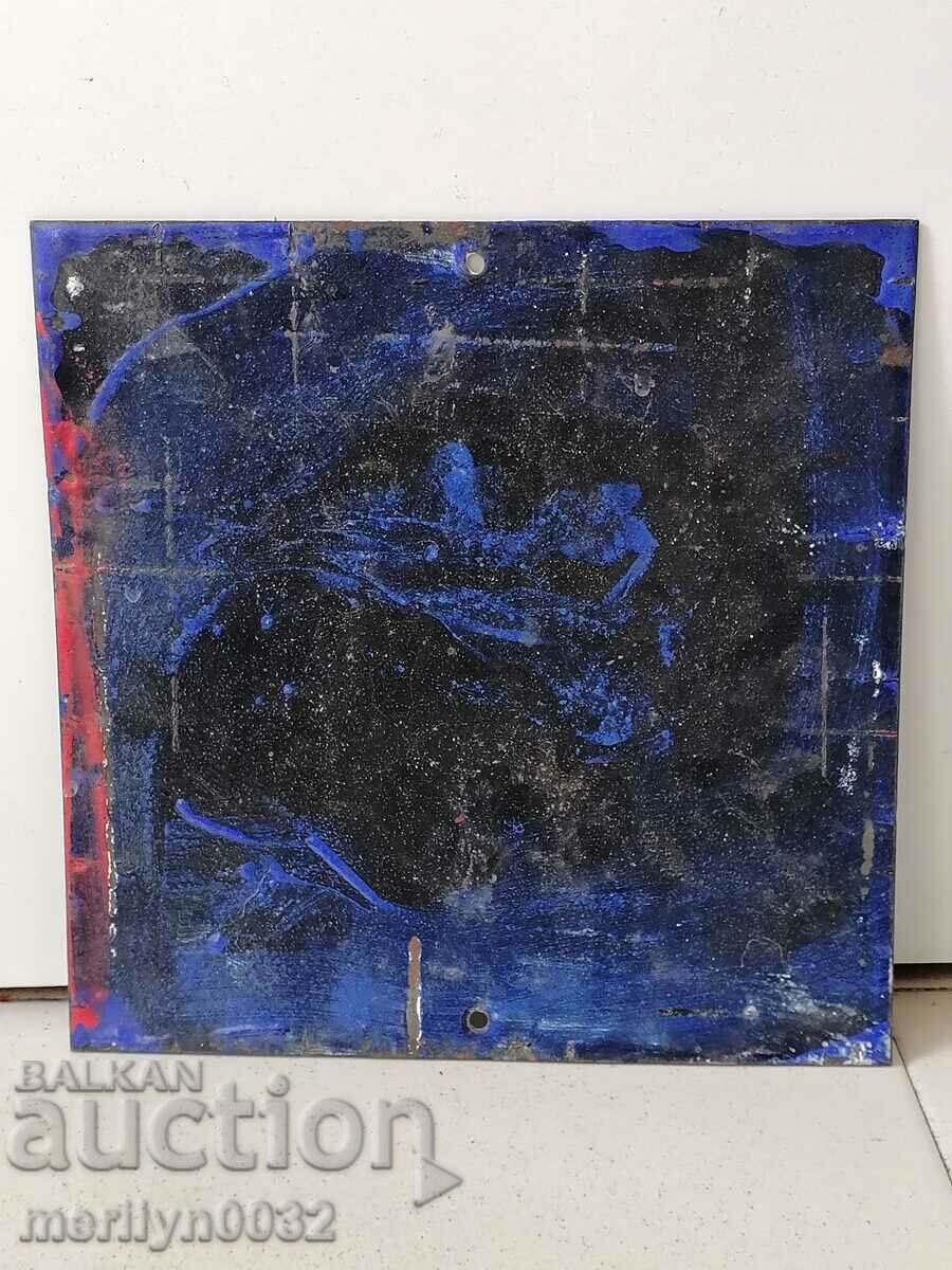 Delivery of Enamelled social plate, NRB plate Delivery of Enamelled social plate, NRB plate