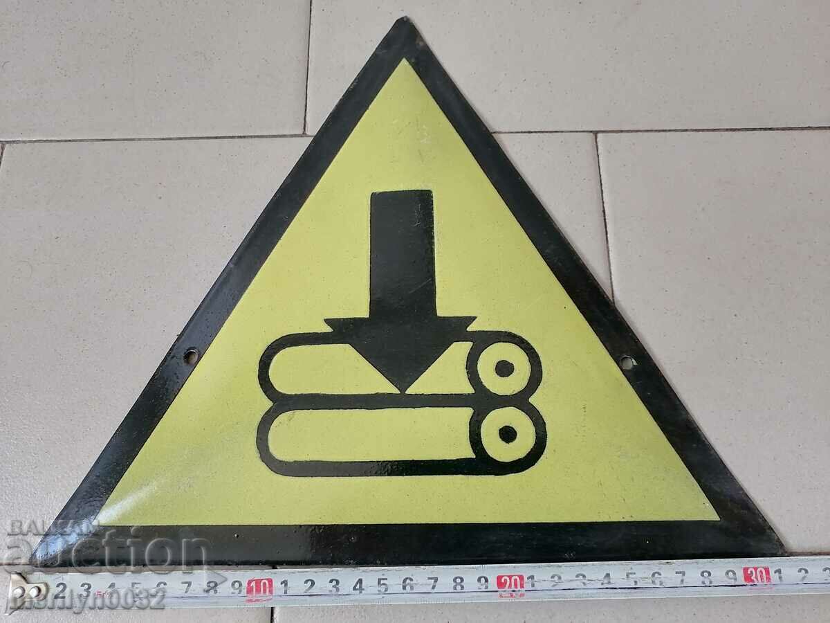 Delivery of Enamelled social plate, NRB plate Delivery of Enamelled social plate, NRB plate