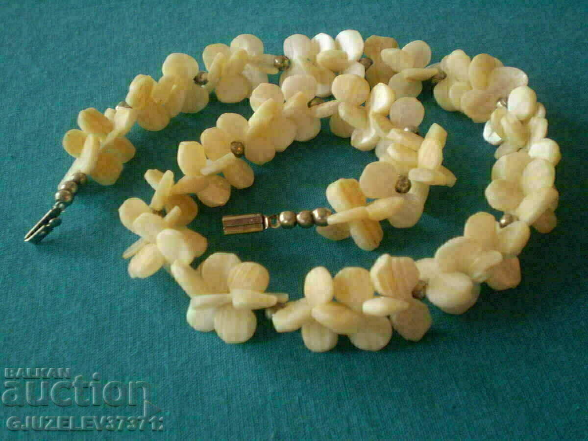 old women's pearl necklace handmade 50s - 6 old women's pearl necklace handmade 50s - 6