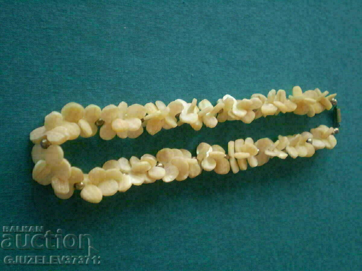 old women's pearl necklace handmade 50s - 7 old women's pearl necklace handmade 50s - 7