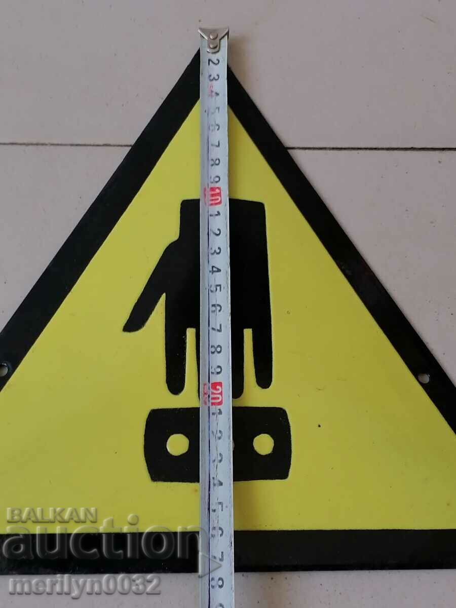 Delivery of Enamelled social plate, NRB plate Delivery of Enamelled social plate, NRB plate