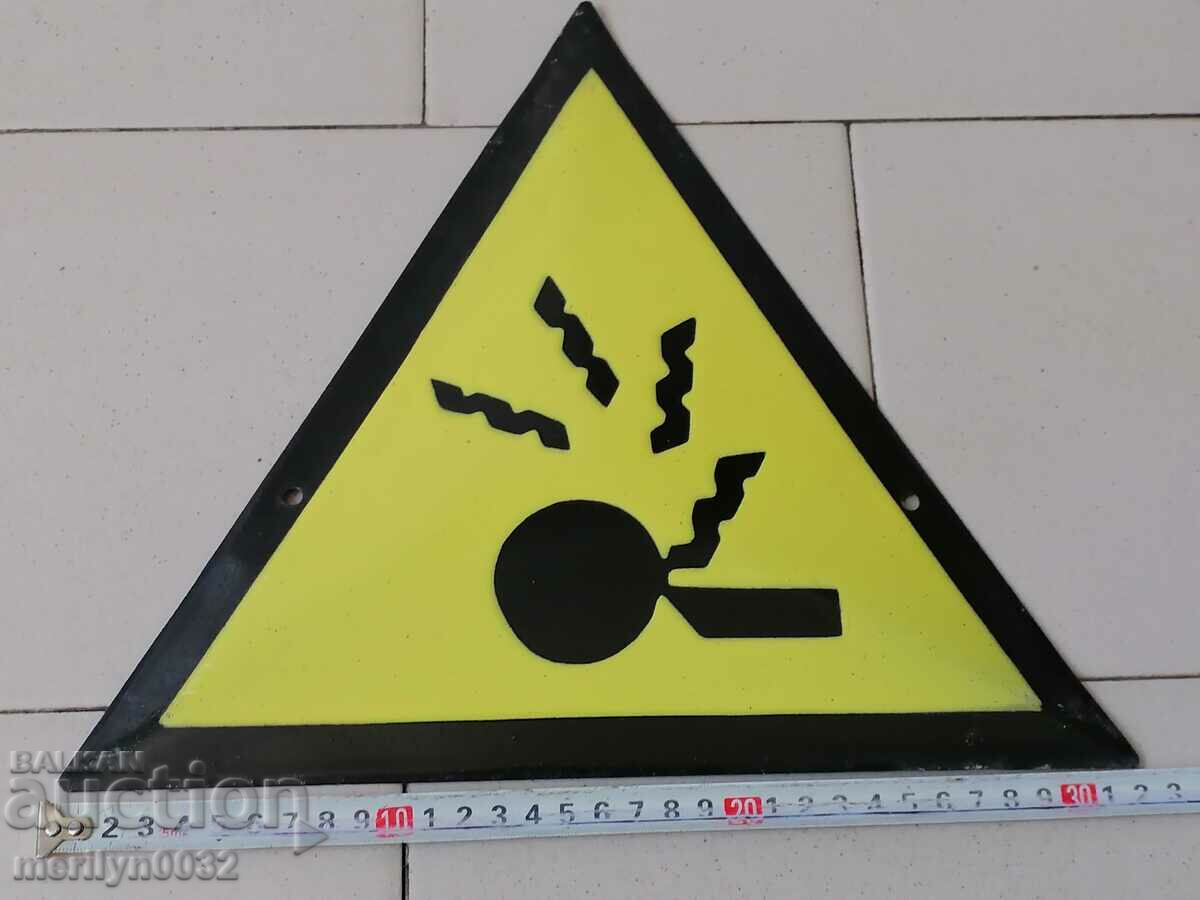 Auction Enamelled social plate, NRB plate Auction Enamelled social plate, NRB plate