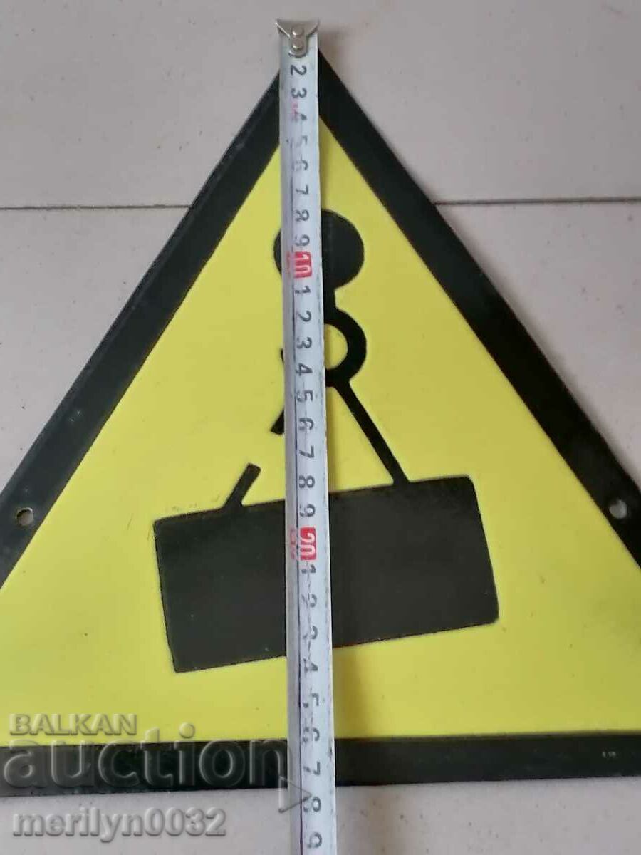 Auction Enamelled social plate, NRB plate Auction Enamelled social plate, NRB plate