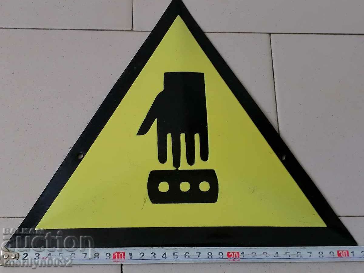 Enamel social plate, NRB plate with price € 14.76 | 28.87 BGN