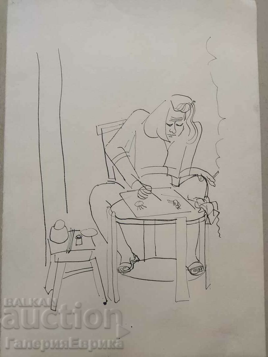 Masterful drawing with price 9.00 BGN | € 4.60