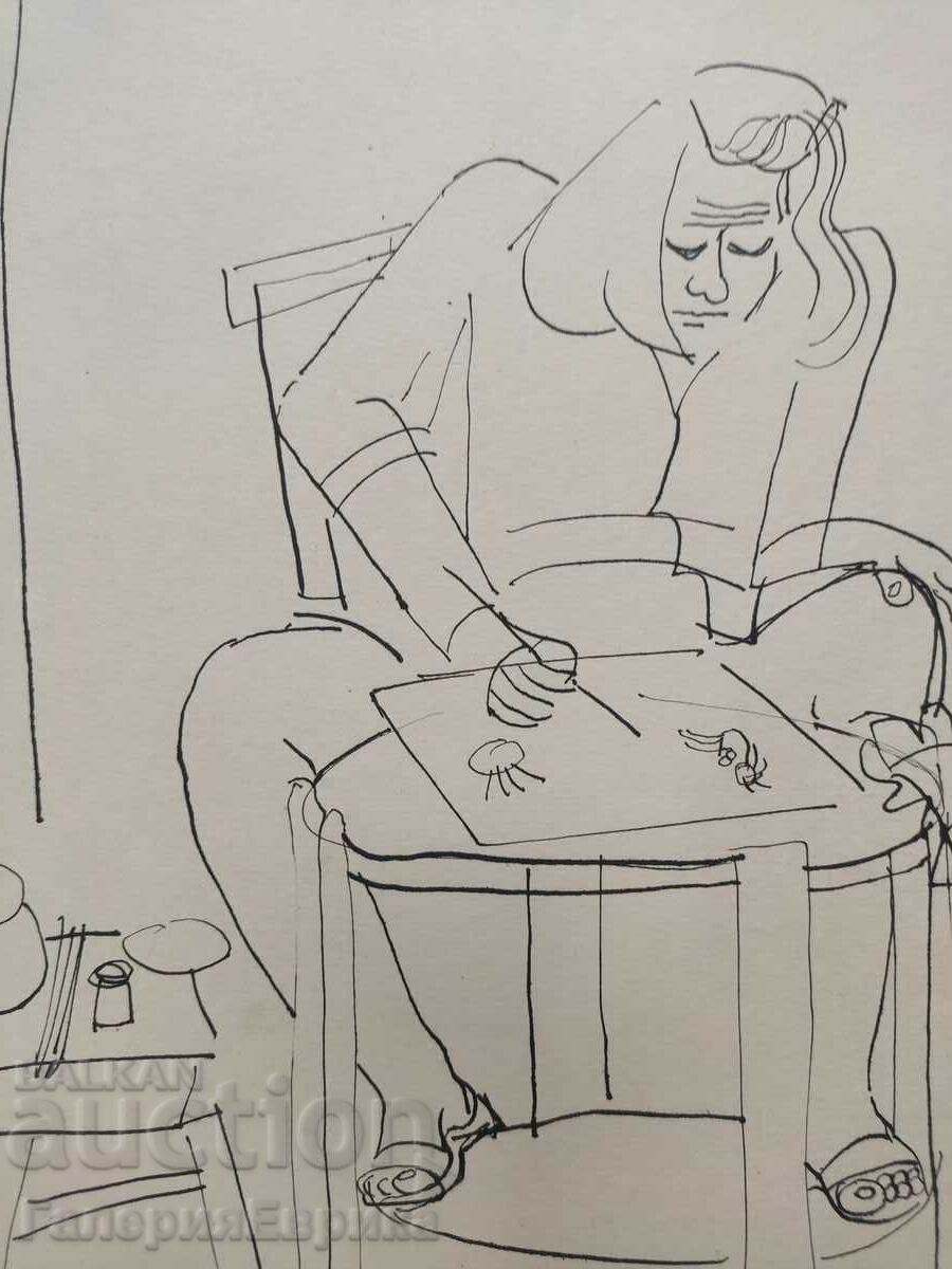 Delivery of Masterful drawing