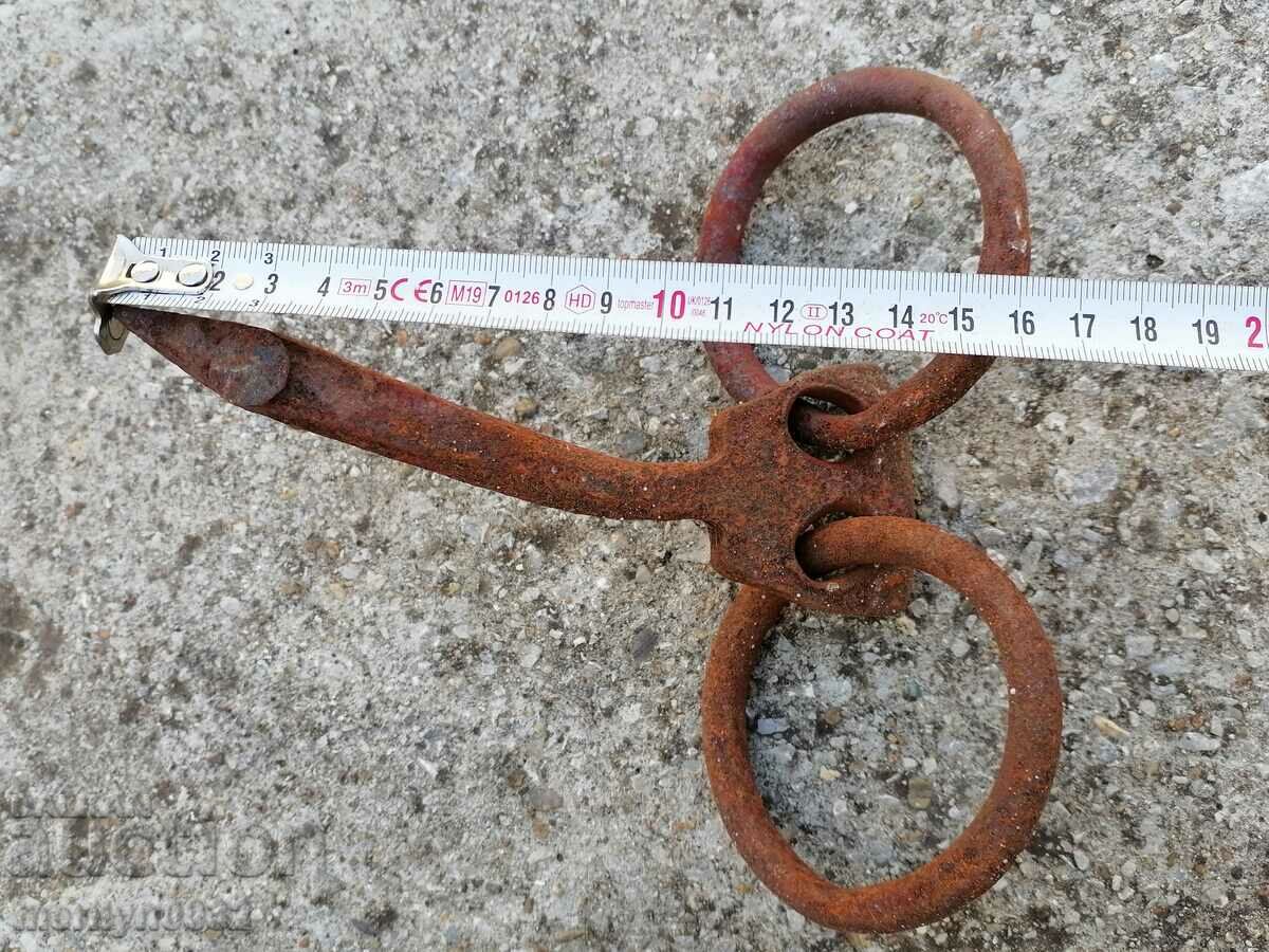 Metal rings, wrought iron for a wagon - 6 Metal rings, wrought iron for a wagon - 6