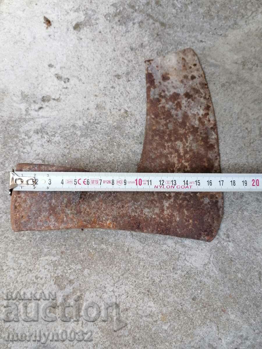 An old ax shaft tool wrought iron - 6 An old ax shaft tool wrought iron - 6
