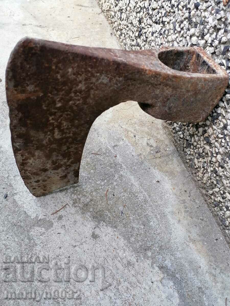 An old ax shaft tool wrought iron - 7 An old ax shaft tool wrought iron - 7