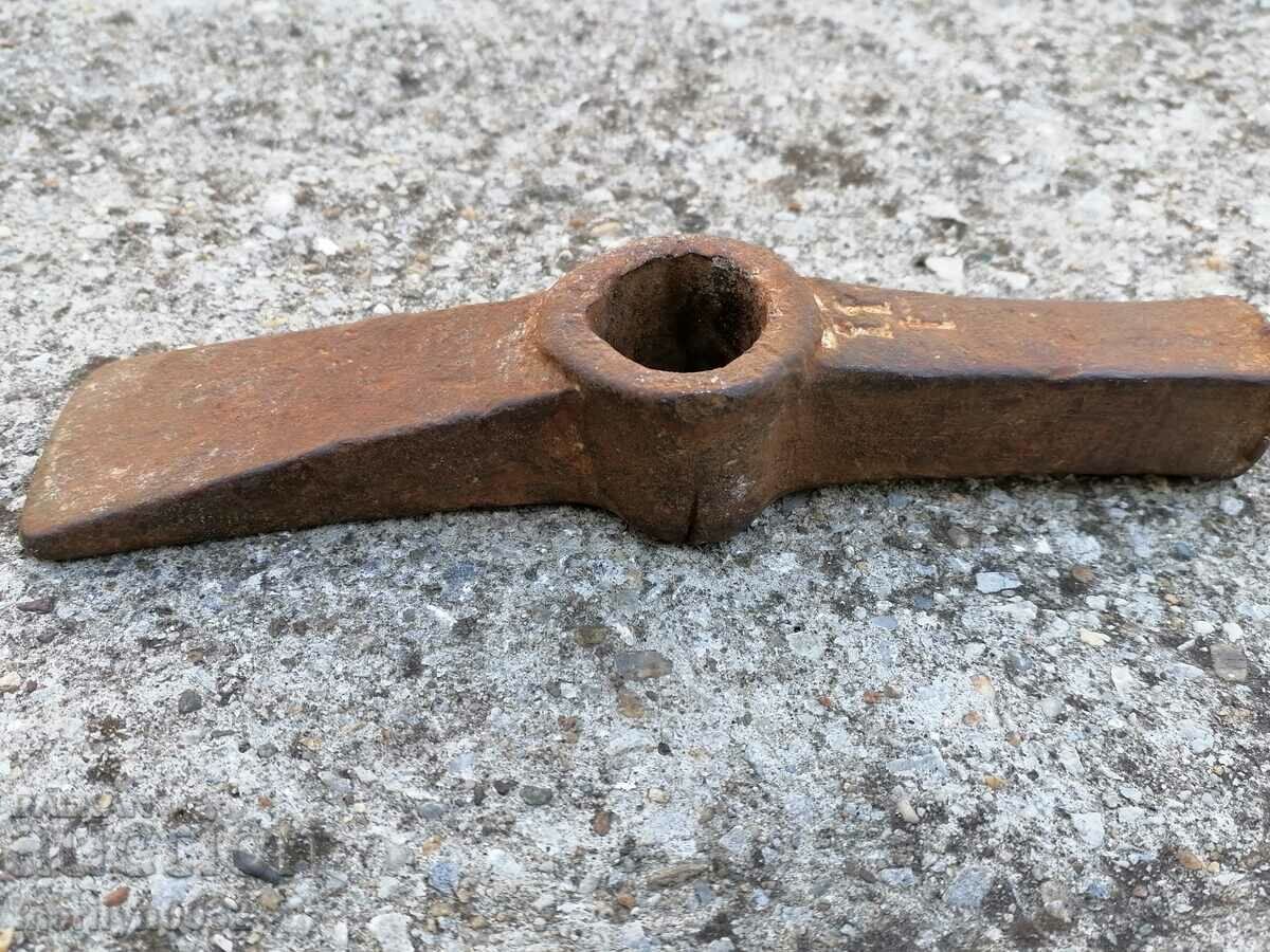 Old Bulgarian hammer hammer tool forged wrought iron - 5 Old Bulgarian hammer hammer tool forged wrought iron - 5