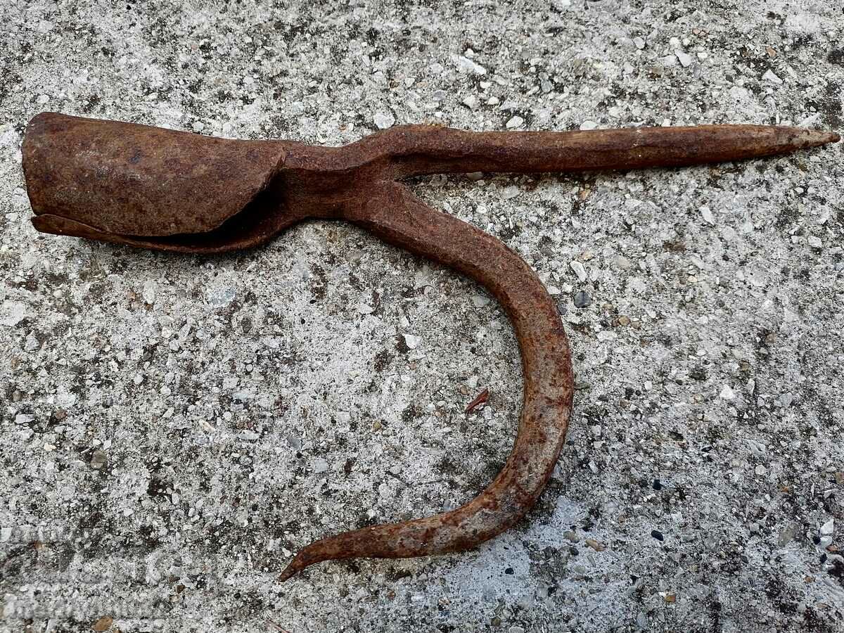 Old forged hook, claw, hook, hooks - 5