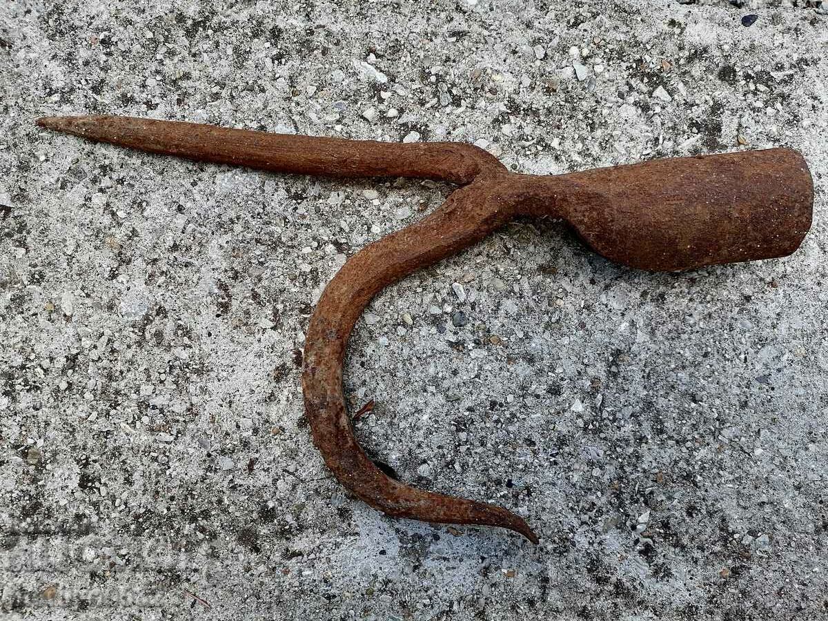 Old forged hook, claw, hook, hooks - 6