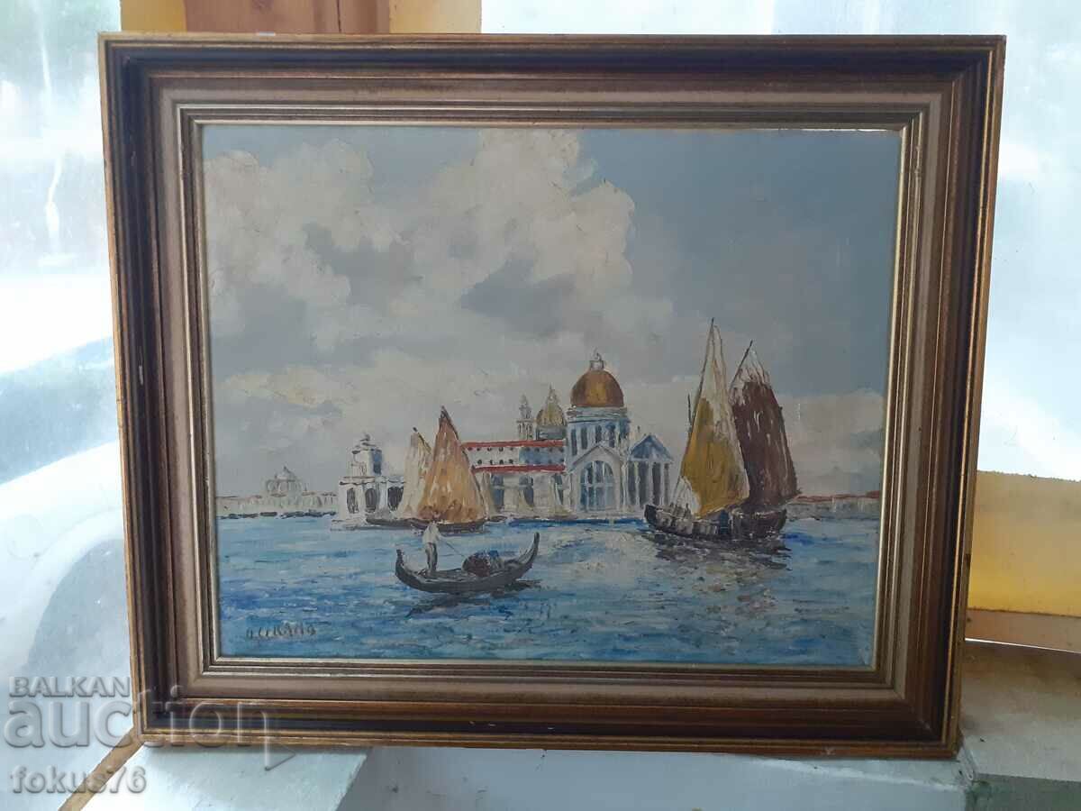 Old master painting oil on canvas signed frame with price 120.00 BGN | € 61.36 Old master painting oil on canvas signed frame with price 120.00 BGN | € 61.36