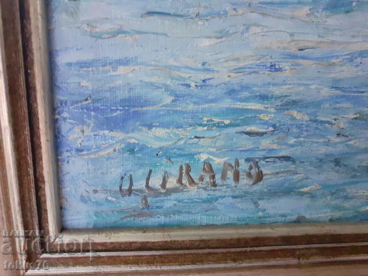 Delivery of Old master painting oil on canvas signed frame Delivery of Old master painting oil on canvas signed frame