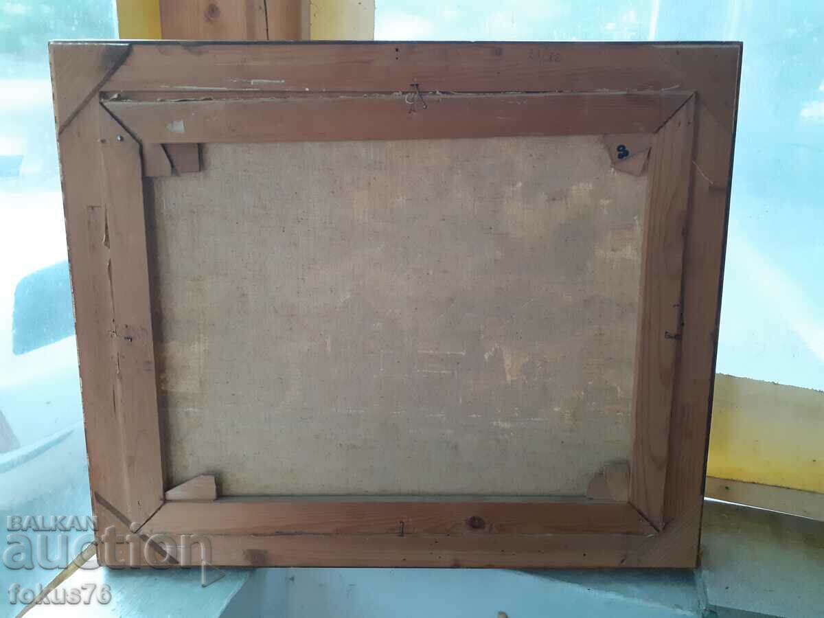 Old master painting oil on canvas signed frame - 5 Old master painting oil on canvas signed frame - 5