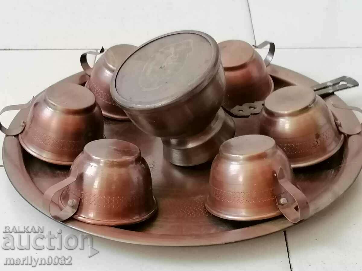 Coffee shop, bakery, copper pot, cups, cups - 5 Coffee shop, bakery, copper pot, cups, cups - 5