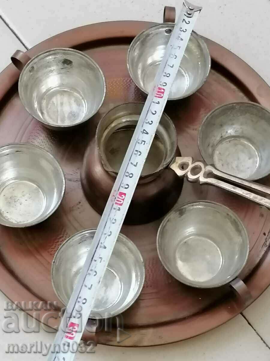 Coffee shop, bakery, copper pot, cups, cups - 7 Coffee shop, bakery, copper pot, cups, cups - 7