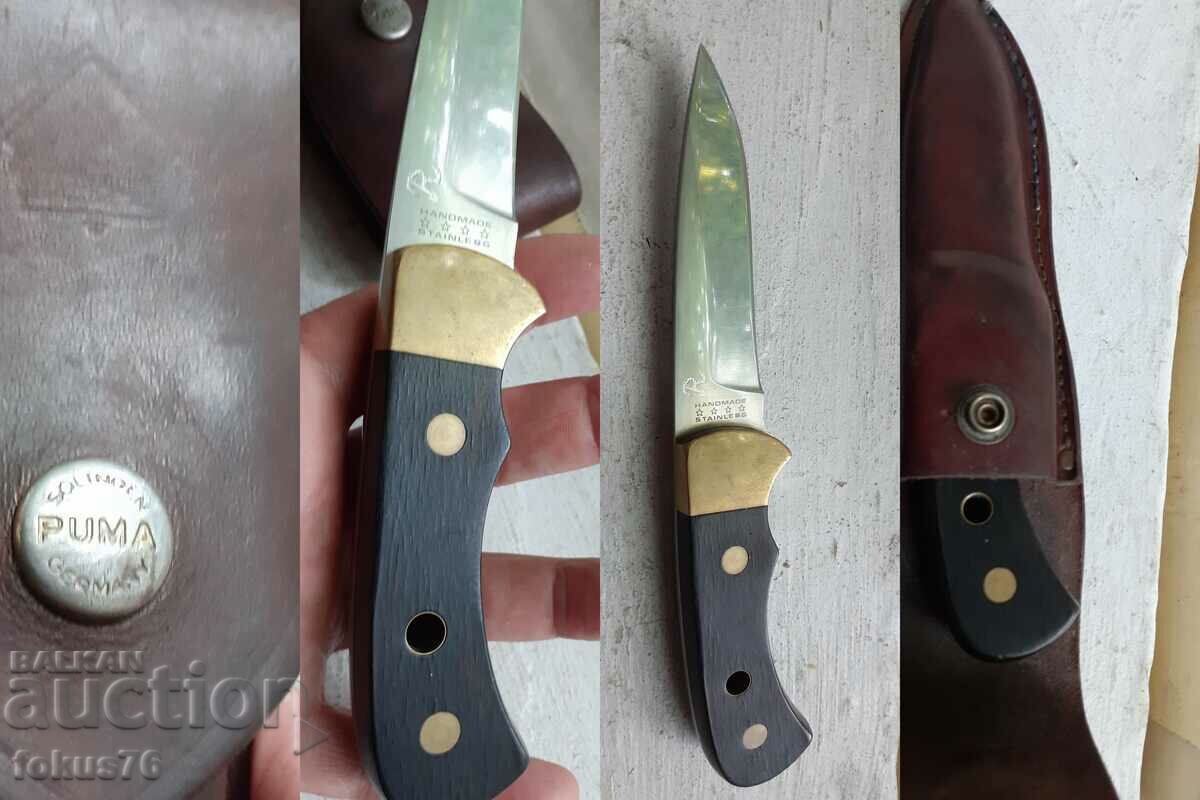 Puma Solingen knife with original Puma Solingen leather case - 7 Puma Solingen knife with original Puma Solingen leather case - 7