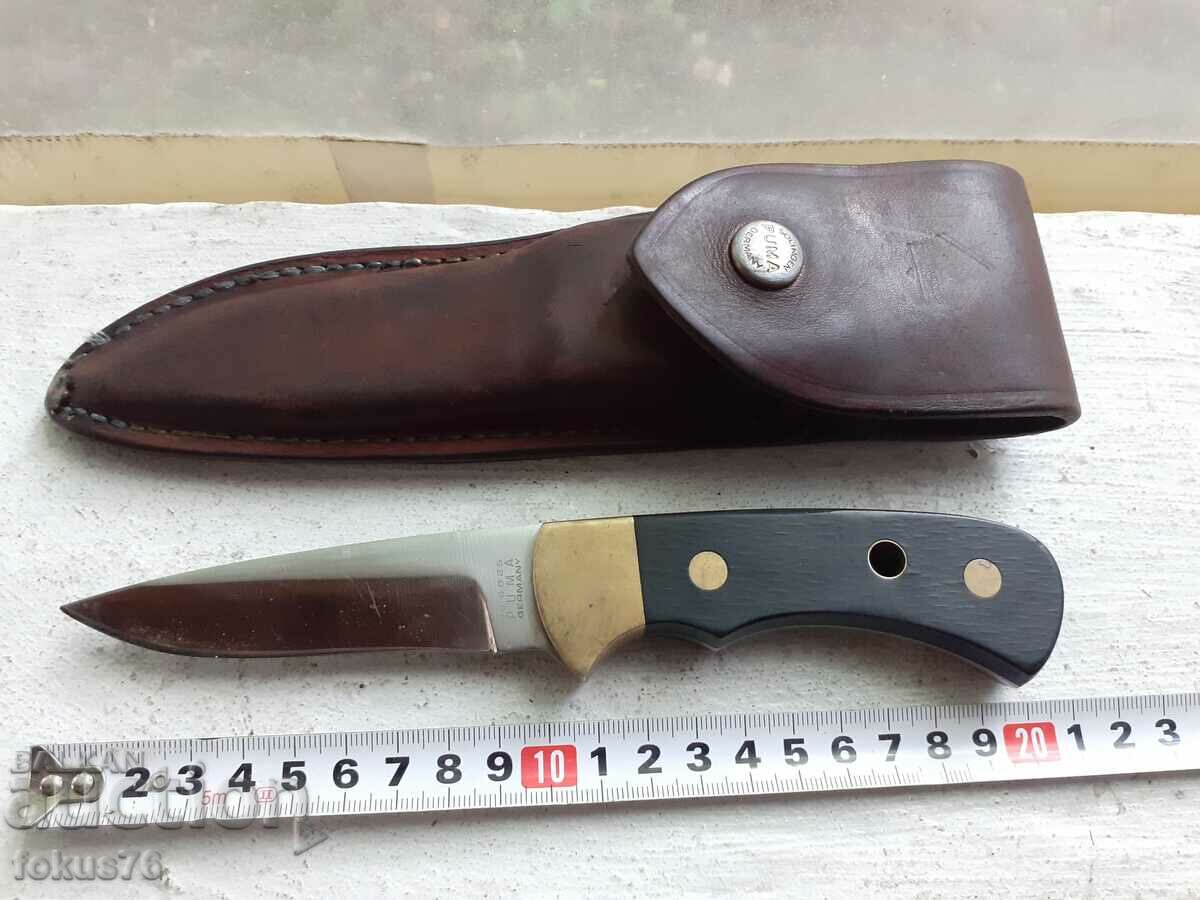 Нож Puma Solingen с оригинална кожена кания Пума Солинген