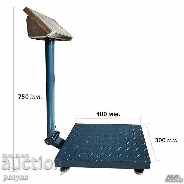 Cantar electronic pliabil din metal pana la 100 kg. cu preț 61.00 BGN | € 31.19