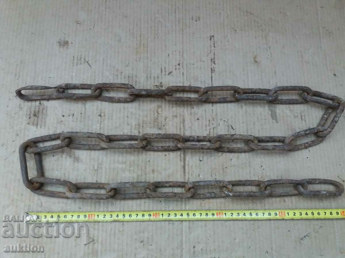 160 CM. FORGED REVIVAL CHAIN, CHAIN, MASSIVE SHAFT with price 9.99 BGN | € 5.11 160 CM. FORGED REVIVAL CHAIN, CHAIN, MASSIVE SHAFT with price 9.99 BGN | € 5.11