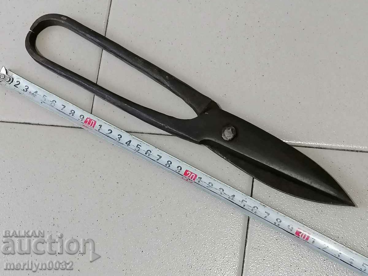 Стара ножица за ламарина ножици тенекеджийски инстумент - 6 Стара ножица за ламарина ножици тенекеджийски инстумент - 6