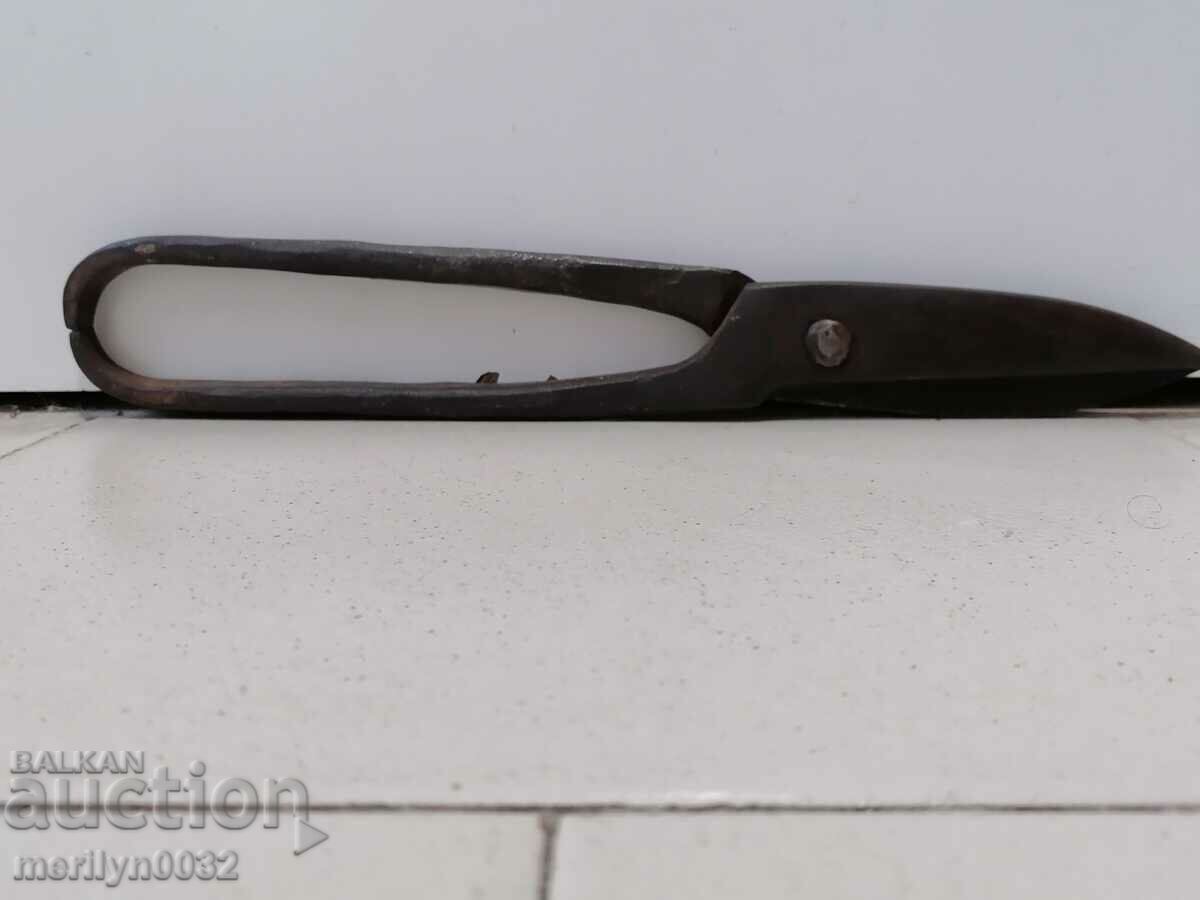 Стара ножица за ламарина ножици тенекеджийски инстумент - 7 Стара ножица за ламарина ножици тенекеджийски инстумент - 7