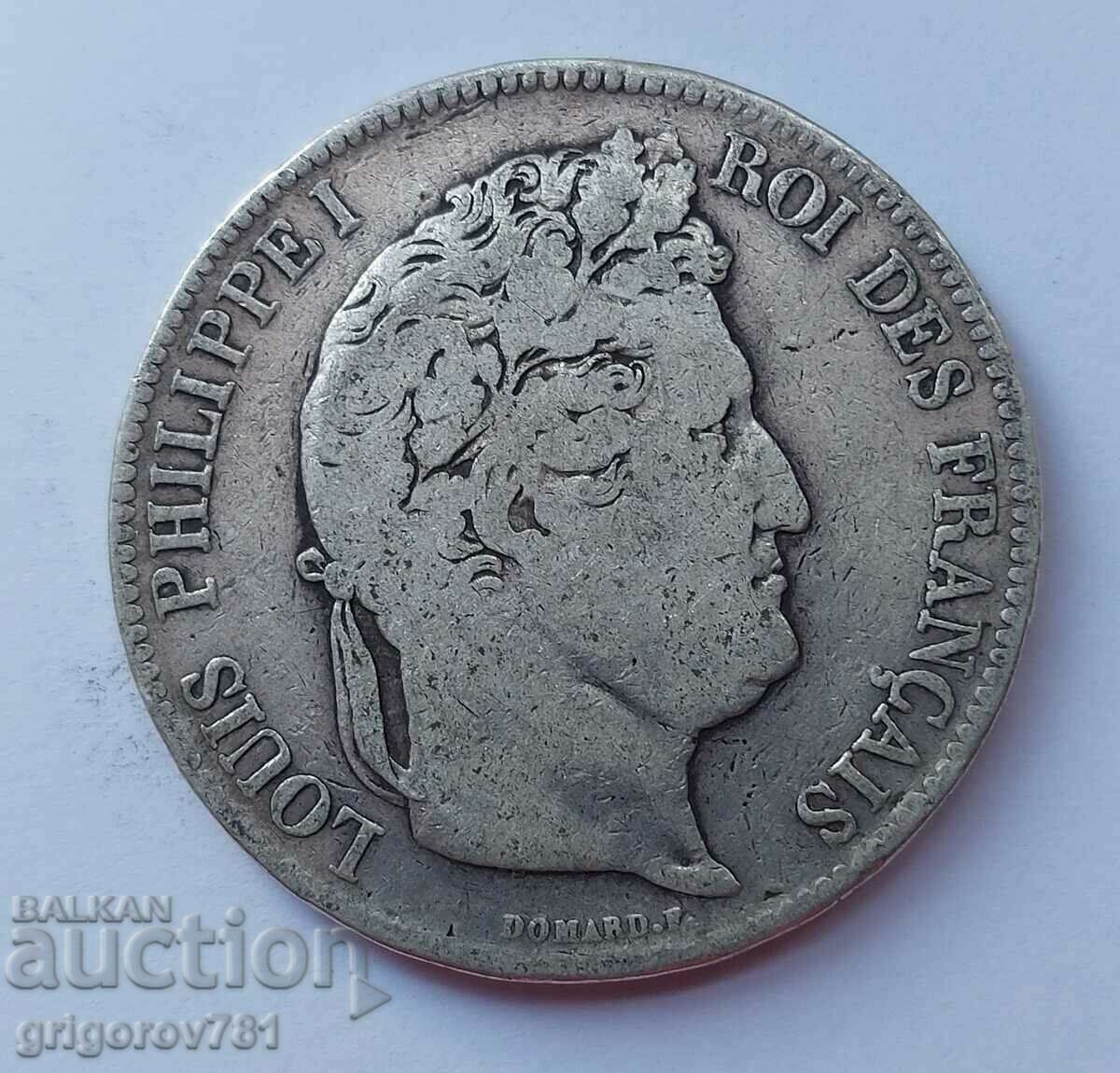 5 francs silver France 1832 Louis Philippe silver coin # 1 with price € 34.26 | 67.01 BGN