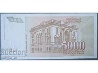 Iugoslavia 5.000 de dinari