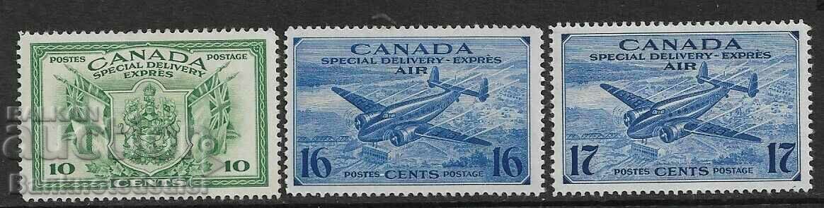 CANADA 1942-43 SET SPECIAL DE 3 MM SG S12-S14 Cat 23 GBP