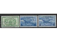CANADA 1942-43 SPECIAL SET OF 3 MM SG S12-S14 Cat £ 23