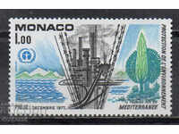 1977. Monaco. Protecția mediului mediteranean.