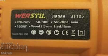 Auction  Saber saw WERSTIL -220 V